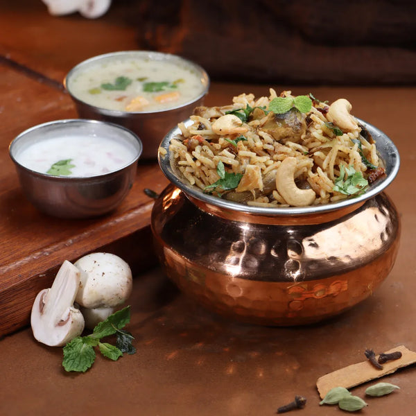 Mushroom Biriyani