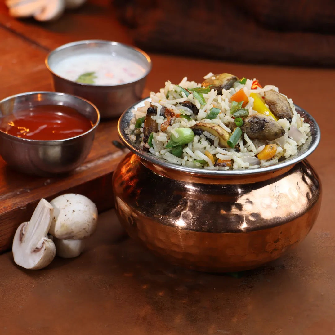 Mushroom Fried Rice