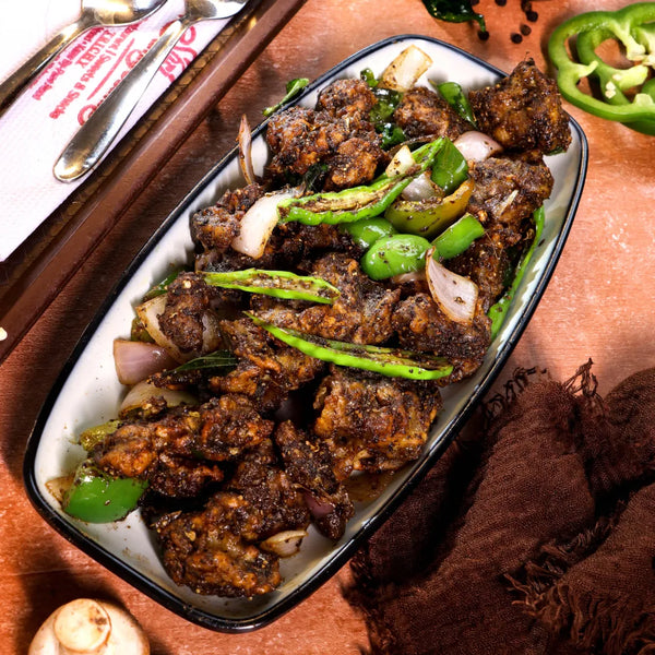 Mushroom Sukka Varuval