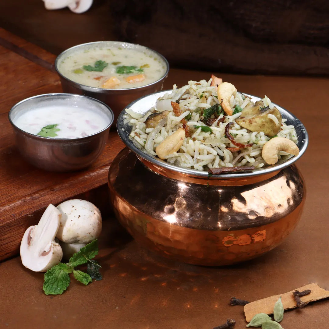 Mushroom Pulav