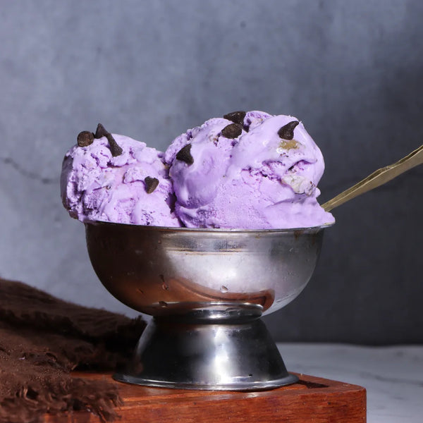Black Currant Icecream (2 Scoops)