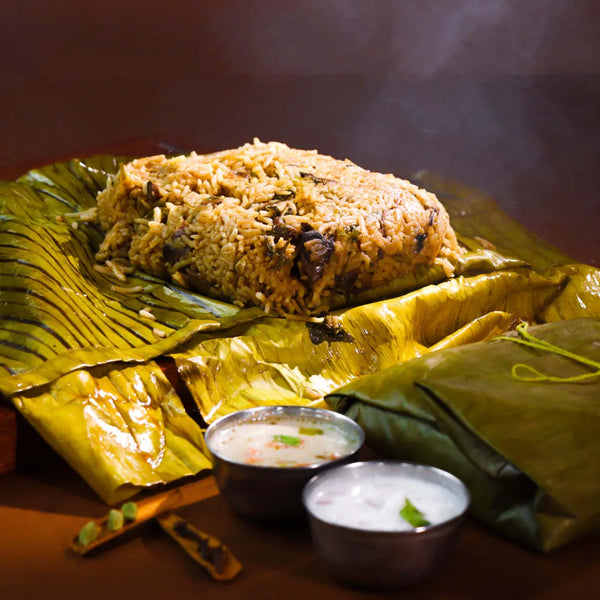 Pottalam Mushroom Biriyani