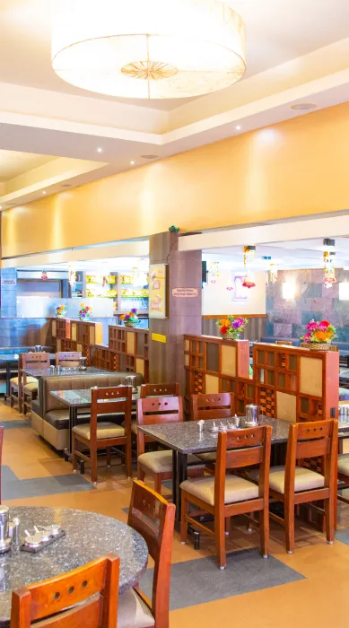 Sangeethas dining area