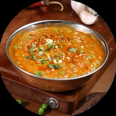 Spicy parotta ( Served with Kuruma &  Raitha)
