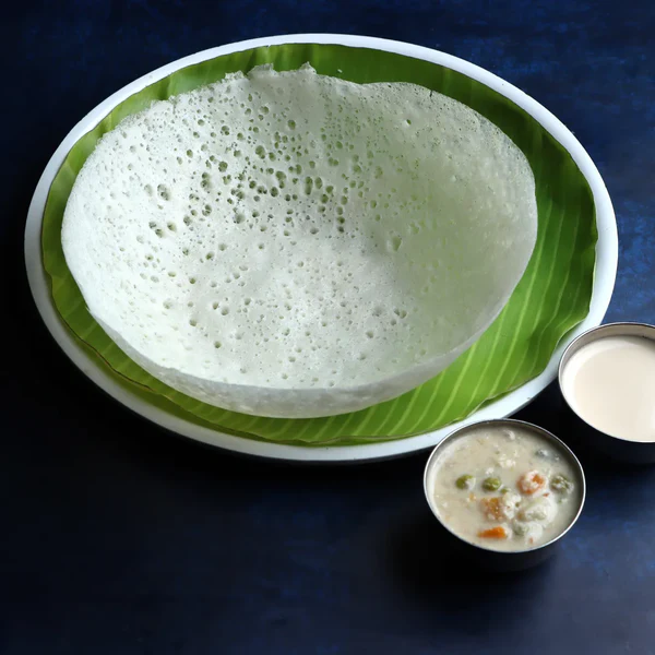 Appam with kuruma (2 Pcs)